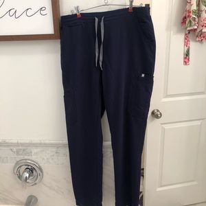 FIGS scrub pants, navy blue